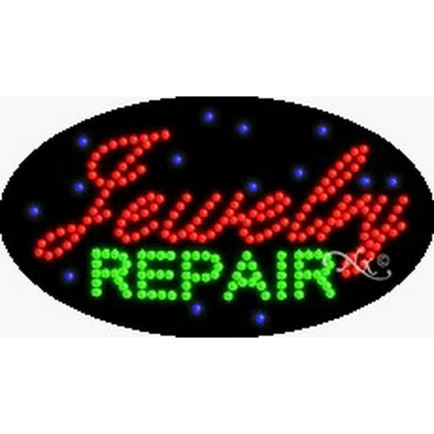 High Impact, Energy Efficient Jewelry Repair LED Sign 